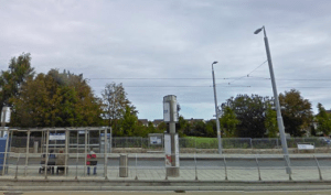 Gallops Luas Station Green