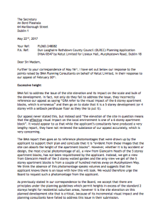 GRA Response to ABT Lisieux development