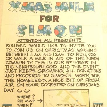 Christmas run for Simon Community